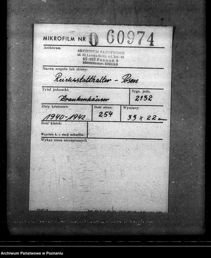 Obraz 2 z jednostki "Krankenhäuser"