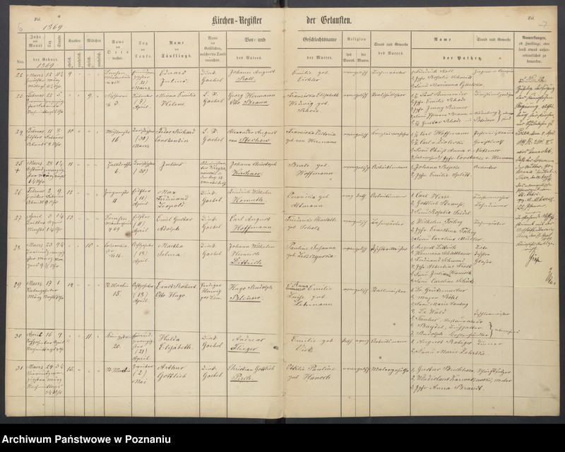 Obraz 6 z jednostki "Duplikat der Kirchenbucher uber Taufen, Trauungen und Begräbnisse"