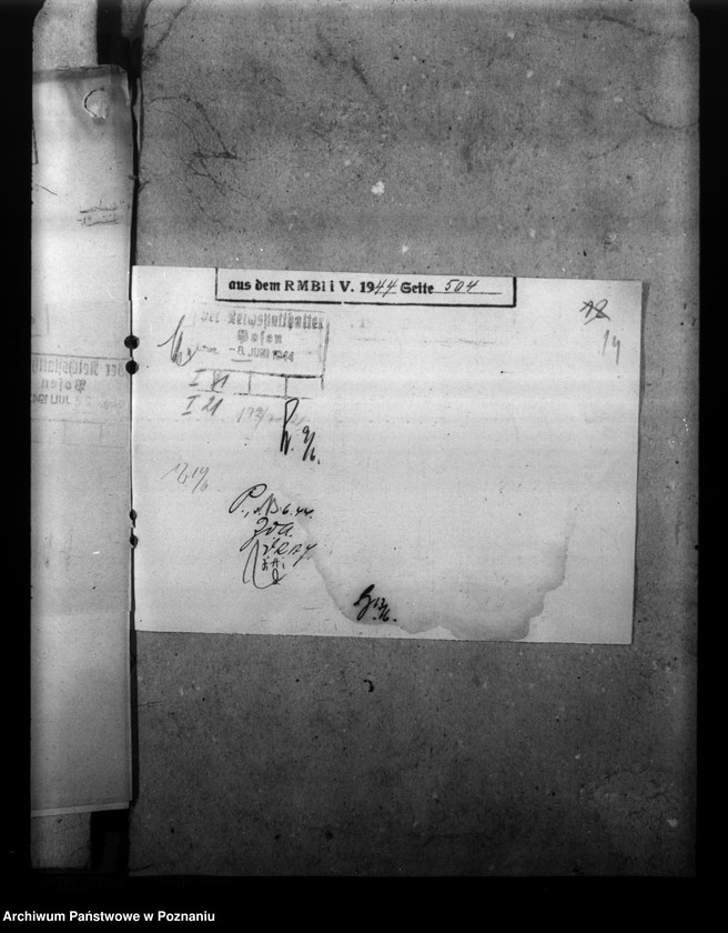 Obraz 18 z jednostki "Besoldungsbestimmungen. Schmutzanlagen. Beschäftigung von Polen."