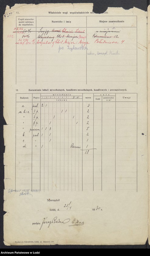 image.from.unit.number "Księga inwentarzowa nieruchomości m. Łodzi ul. Południowa"