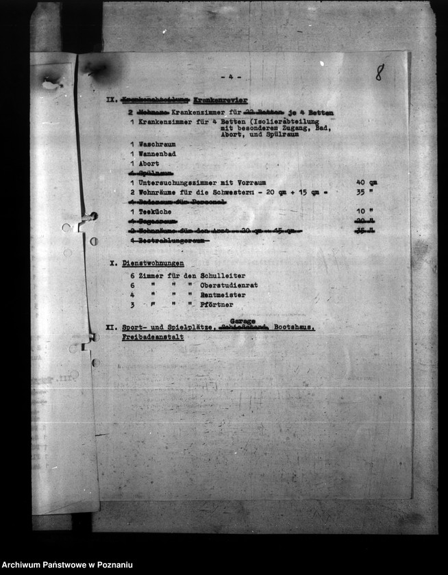 Obraz 12 z jednostki "Bauvorhaben für die Heimschulen ind Schülerheime"