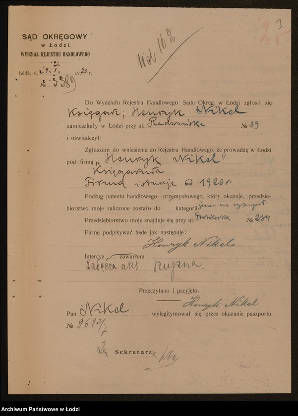 Obraz 5 z jednostki "Henryk Nikel- księgarnia"