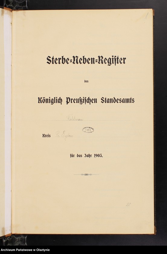image.from.unit.number "Sterbe-Neben-Register Nr 1 - 23"