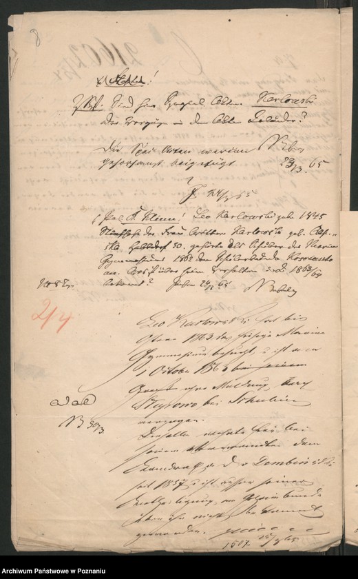 Obraz 10 z jednostki "A. betr. Karlowski Wladislaus, Franz und Leon"