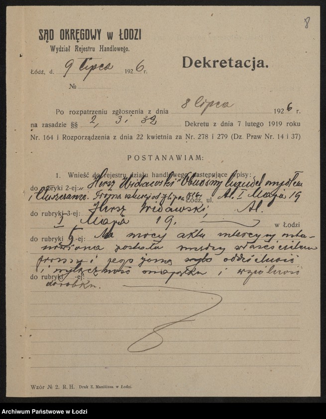 Obraz 10 z jednostki "Hersz Widawski – obnośny handel mydłem i tłuszczami"