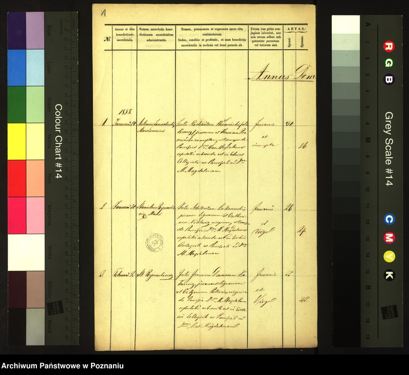 Obraz 3 z jednostki "Księga małżeństw"