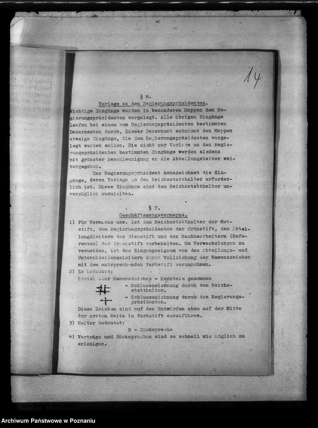 Obraz 18 z jednostki "Geschäftsverteilungsplan. Behördenbezeichnung."