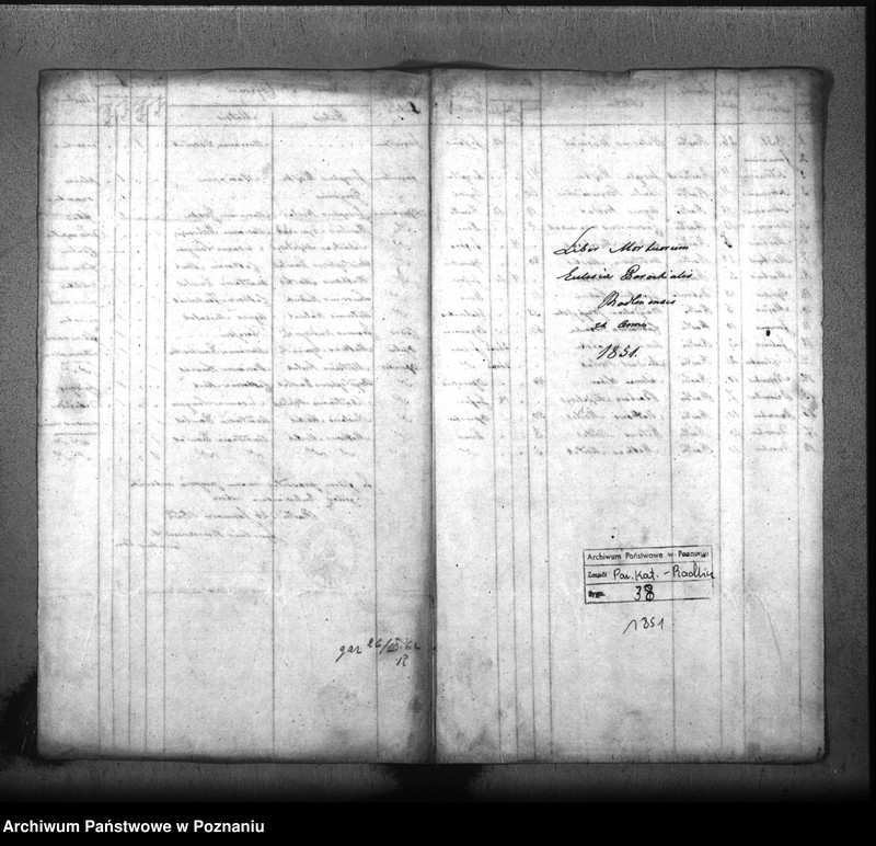Obraz 3 z jednostki "Liber mortuorum"