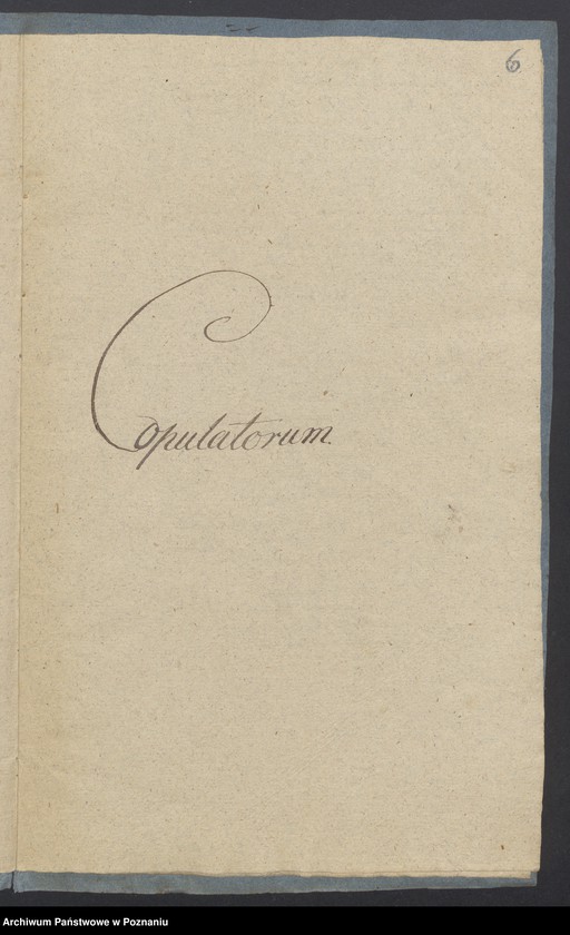 Obraz 6 z jednostki "Duplicat Libri capitales Baptisatorum, Copulatorum et Mortuorum."