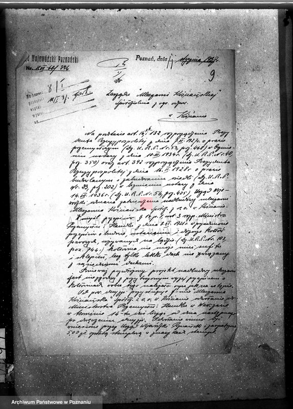 Obraz 13 z jednostki "/Rozbudowa mleczarni w Kościanie/"