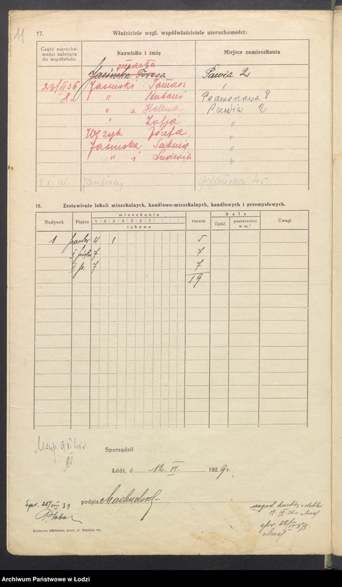 image.from.unit.number "Księga inwentarzowa nieruchomości m. Łodzi ul. Pawia"