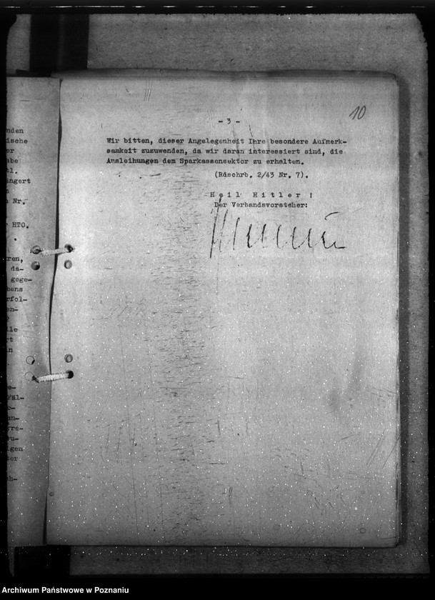 Obraz 14 z jednostki "Rundschreiben des Sparkassen- und Giroverbandes Wartheland"