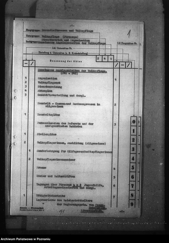 Obraz 5 z jednostki "Registratur Volkspflege"