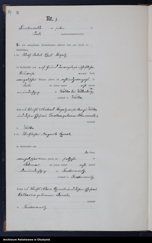 image.from.unit.number "Heirats-Neben-Register Nr 1 - 13"