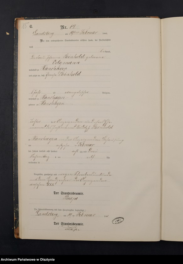 image.from.unit.number "Sterbe-Neben-Register Nr 1 - 77"