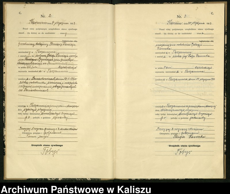 Obraz 5 z jednostki "[Księga zgonów]"