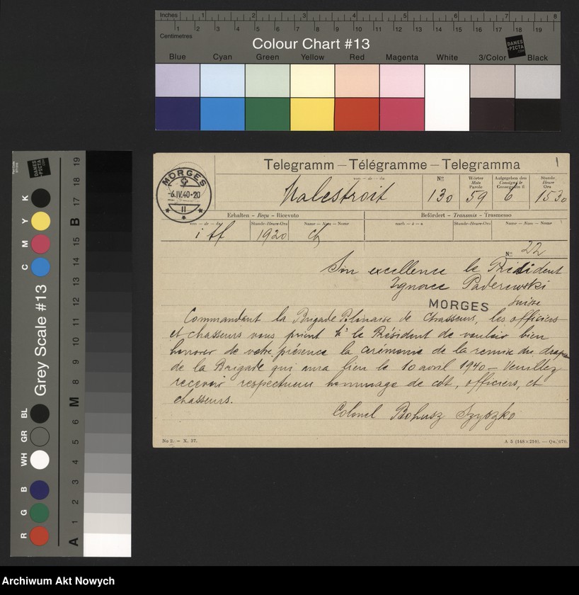 image.from.unit.number "Bohusz-Szyszko (pułkownik, dowódca Brygady Podhalańskiej); (odpowiedź)"