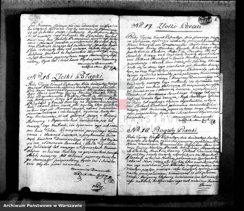 image.from.unit.number "Akta urodzeń, małżeństw, zgonów"