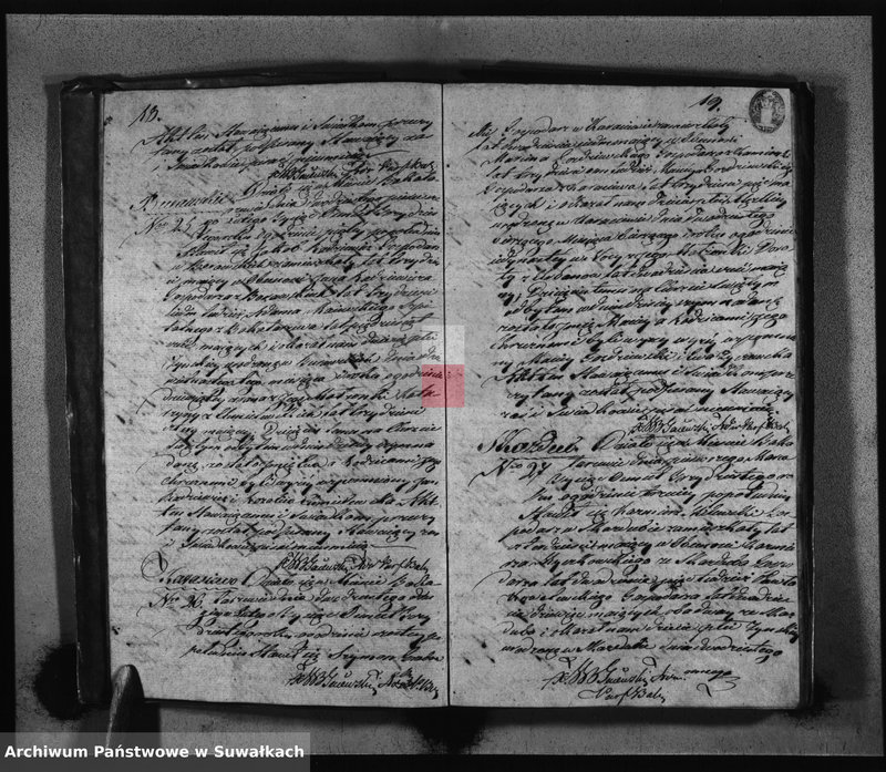image.from.unit.number "Księga Dublikat Urzędnika Stanu Cywilnego Gminy Bakałarzewskiey pozapisywanych Urodzonych w Parafij tutejszej Umarłych i Zaślubionych Roku 1830"