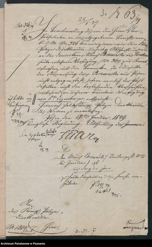 Obraz 6 z jednostki "A. betr. Martin Brzanski, Dominikanermönch aus Krakau"