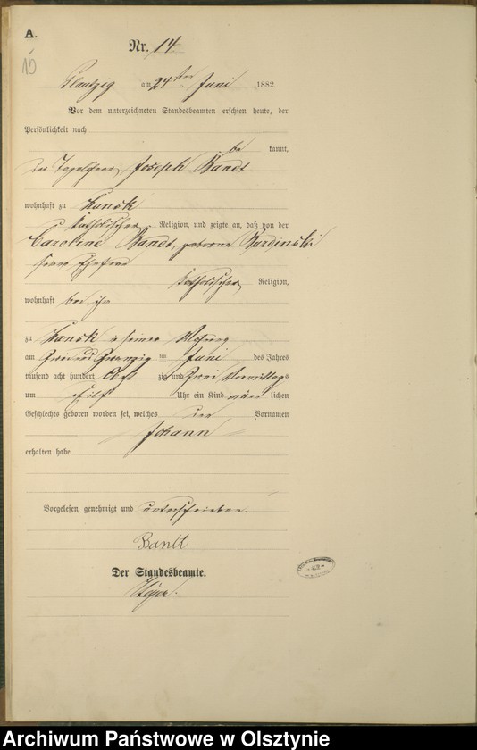 image.from.unit.number "Geburts-Haupt-Register Nr 1 - 29"