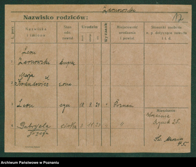 Obraz 14 z jednostki "Żarnowski - Zawalski"