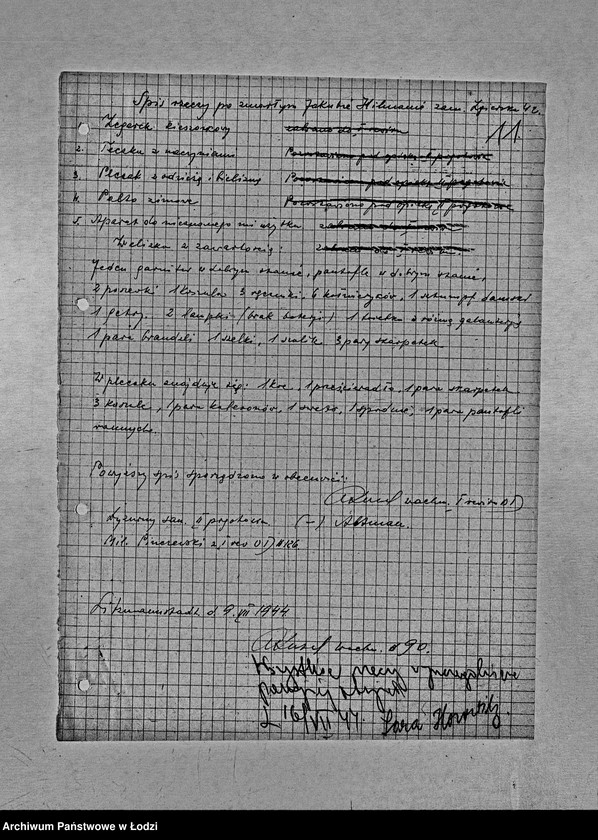 Obraz 14 z jednostki "[Korespondencja z Referatem Opiekuńczym, głównie w sprawach spadków po zmarłych]"