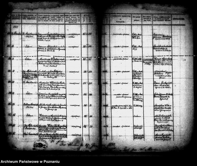 Obraz 12 z jednostki "Księga małżeństw"