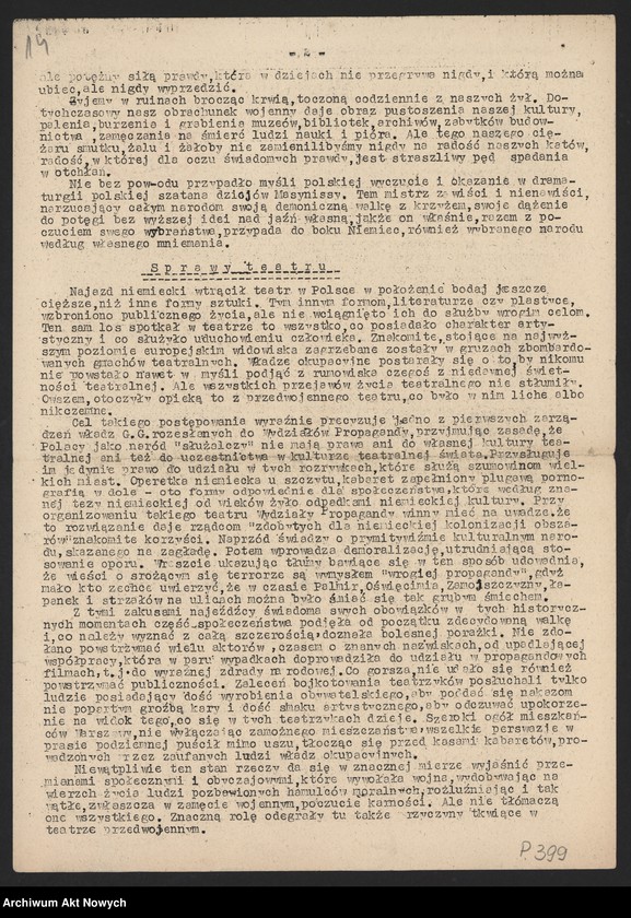 image.from.unit.number "Przegląd Spraw Kultury, Wydawca: Konfederacja Narodu, Warszawa, II-XI.1943 r."