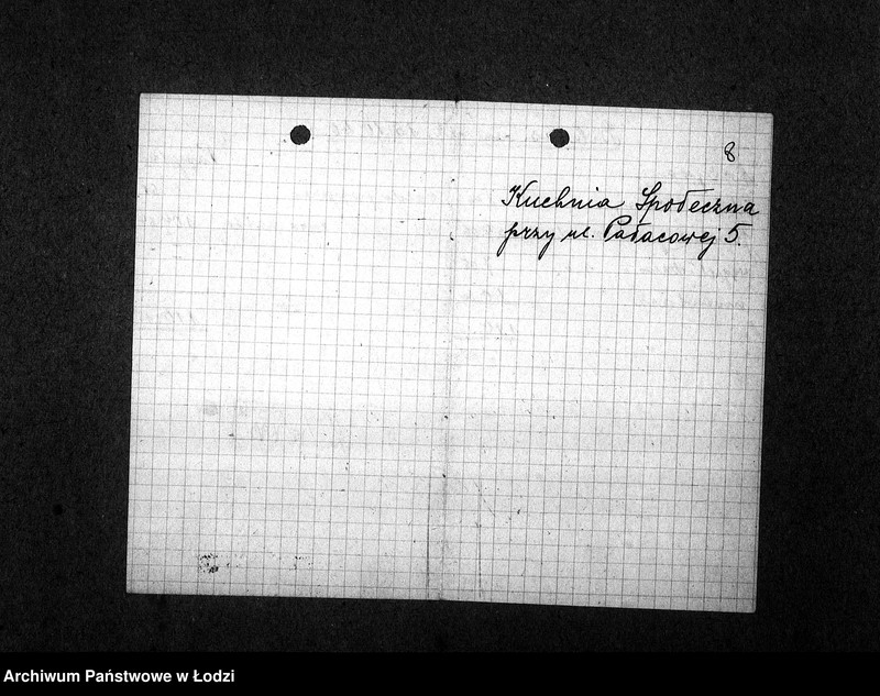 Obraz 11 z jednostki "[Kuchnia nr 93, przy ul. Pałacowa 5. Działalność kuchni, personel, konsumenci, kontrole]"