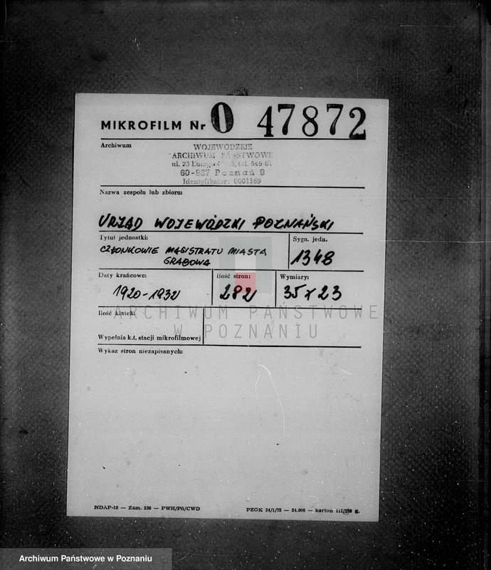 Obraz 2 z jednostki "Członkowie magistratu miasta Grabowa"