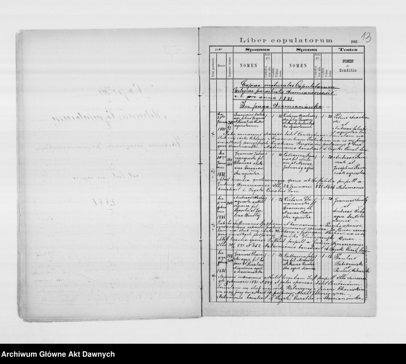 image.from.unit.number "Parafia: Siemianówka. Dekanat: Szczerzec. Kopie z ksiąg metrykalnych ur., śl., zg. dla wsi Siemianówka, Miłoszowice, Chrusno."