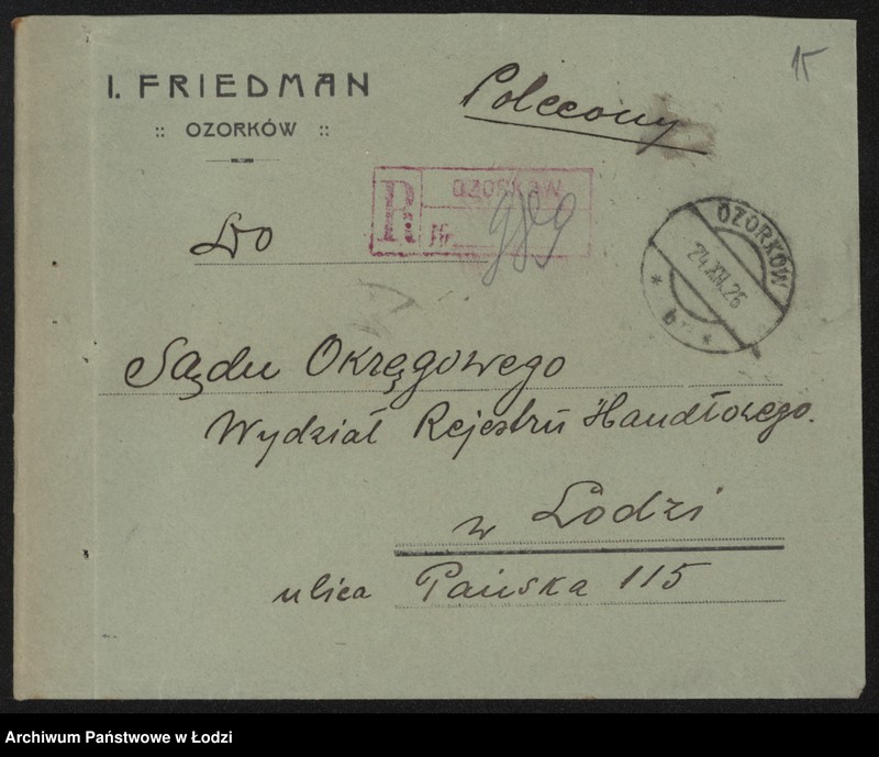 Obraz 17 z jednostki "Izrael Frydman – przemiał zboża"