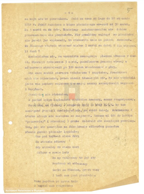 Obraz 15 z jednostki "Nogaj Stanisław: Pamiętnik powstańca wielkopolskiego."