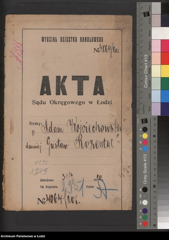 Obraz 2 z jednostki "Adam Wojciechowski dawniej Gustaw Rozental – skład apteczny"