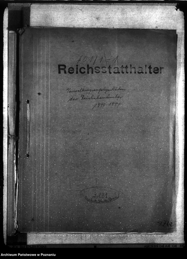 Obraz 4 z jednostki "Verwaltungsangelegenheiten der Reichsbauämter"