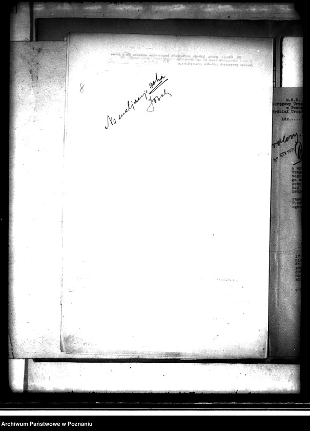 Obraz 12 z jednostki "Majątek Oświecim powiatu kępińskiego wyłączenie z art.4,5 ustawy o reformie"