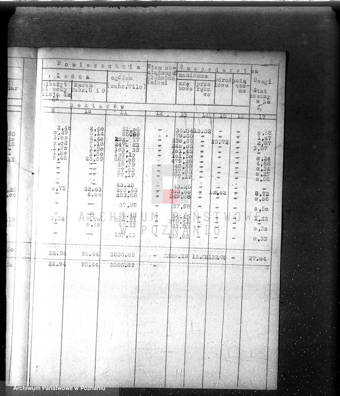 Obraz 9 z jednostki "/Nadzór nad gospodarką leśną sprawy ogólne/"