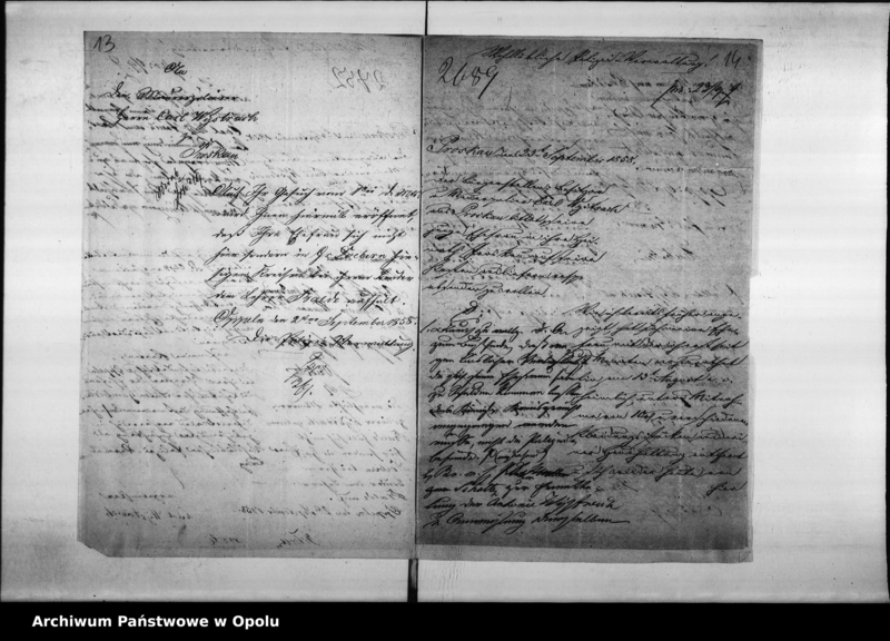 Obraz 14 z jednostki "Acta des Magistrats zu Oppeln betreffend Polizei - Verwaltung.Vol II"