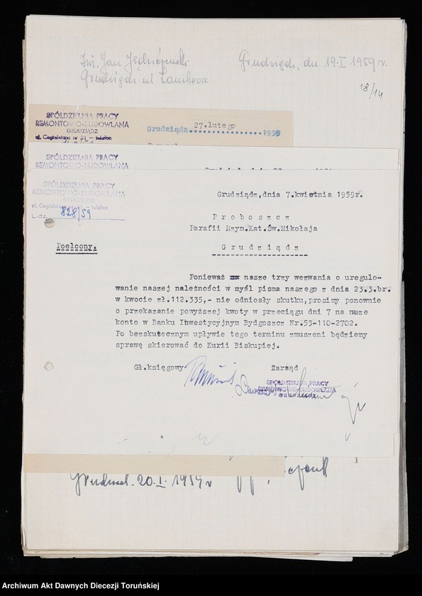 image.from.unit.number "Odbudowa kościoła pw. Świętego Ducha w Grudziądzu"