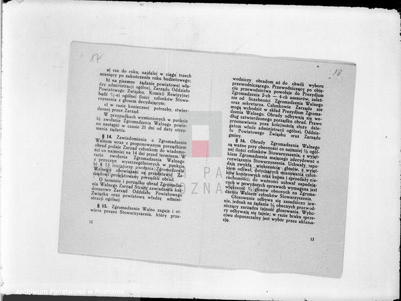 Obraz 16 z jednostki "/Stowarzyszenie ochotniczej straży pożarnej z terenu powiatu chodzieskiego/ miejscowości od litery O-Z"