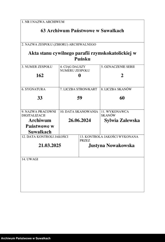 image.from.unit.number "Dokumenty k knig Brakosčetavšichcja s 1892 goda Punskogo prichoda"