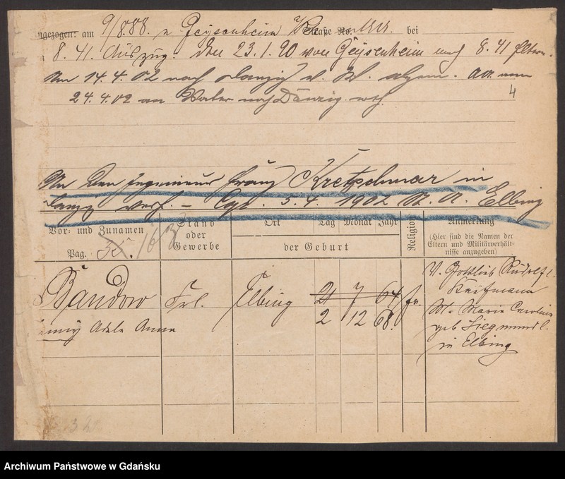 image.from.unit.number "Karty meldunkowe: Bandolien - Bardetzky"