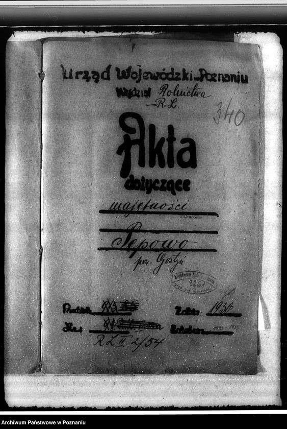 Obraz 4 z jednostki "Majętność /leśna/ Pępowo w powiecie gostyńskim"