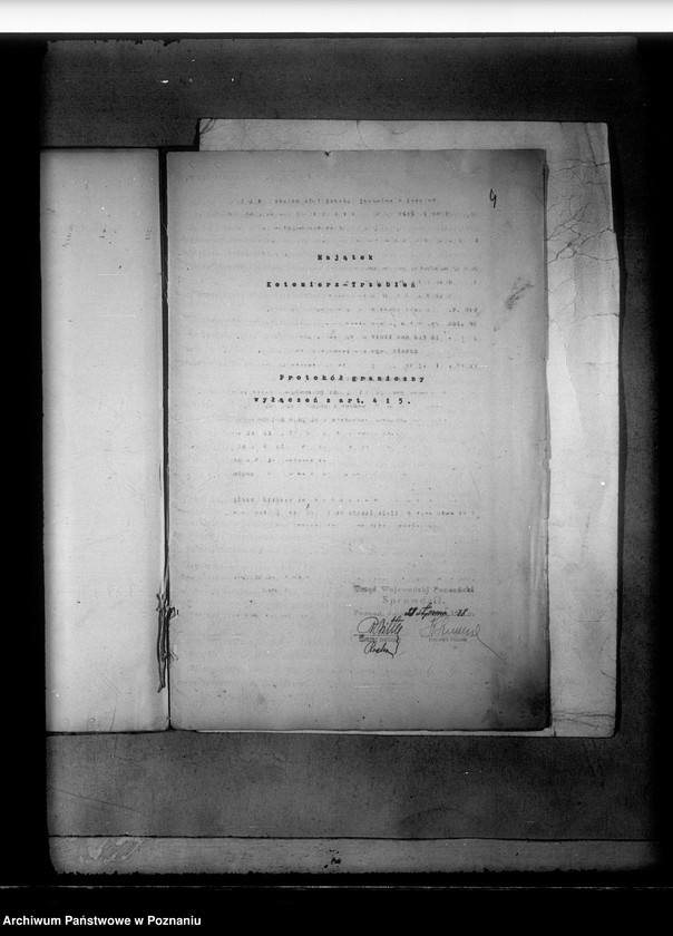 Obraz 8 z jednostki "Operat wyłączeń z art.. 4 i 5 majątków Kotomierz i Trzebień powiatu bydgoskiego"