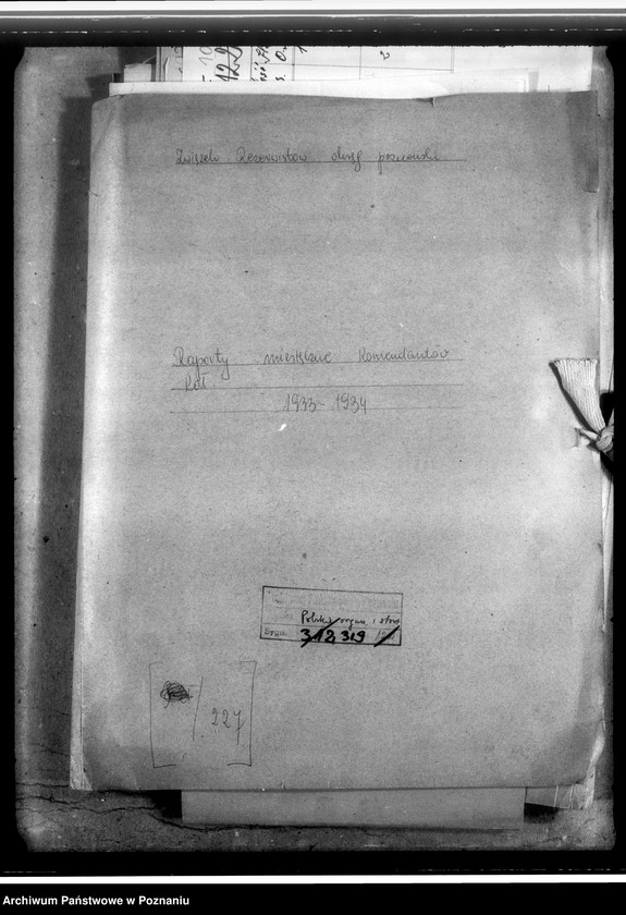 Obraz 4 z jednostki "Raporty miesięczne Komendantów Kół"