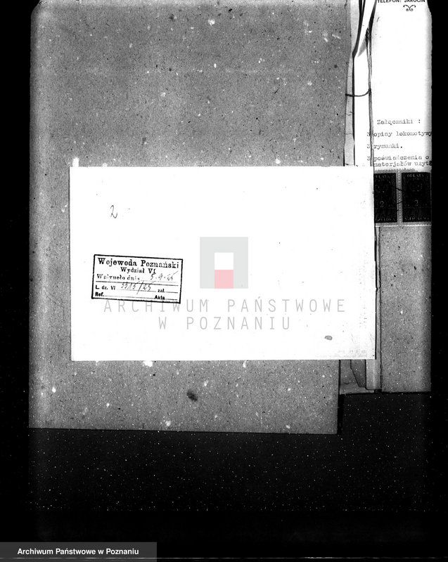 Obraz 6 z jednostki "Cegielnia Parowa w Witaszycach uruchomienie kolejki wąsko-torowej nr woj. kotła 5848"