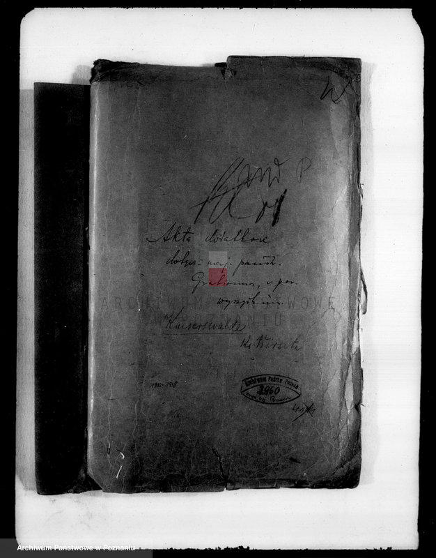 Obraz 4 z jednostki "Akta dodatkowe dotyczące majątku państwowego Grabionna powiatu wyrzyskiego /m.in. sprawy dzierżawy majątku/"