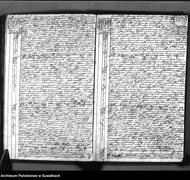 image.from.unit.number "Akta urodzonych gminy sereyskiey od 1-go stycznia 1812 aż do ostatniego grudnia"