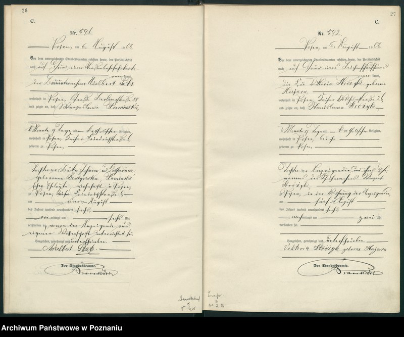 Obraz 16 z jednostki "Księga miejscowa zgonów"